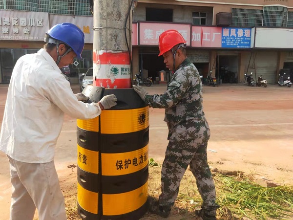 国网抚州市南丰县供电公司：电杆换“神铠”打造和谐安全用电