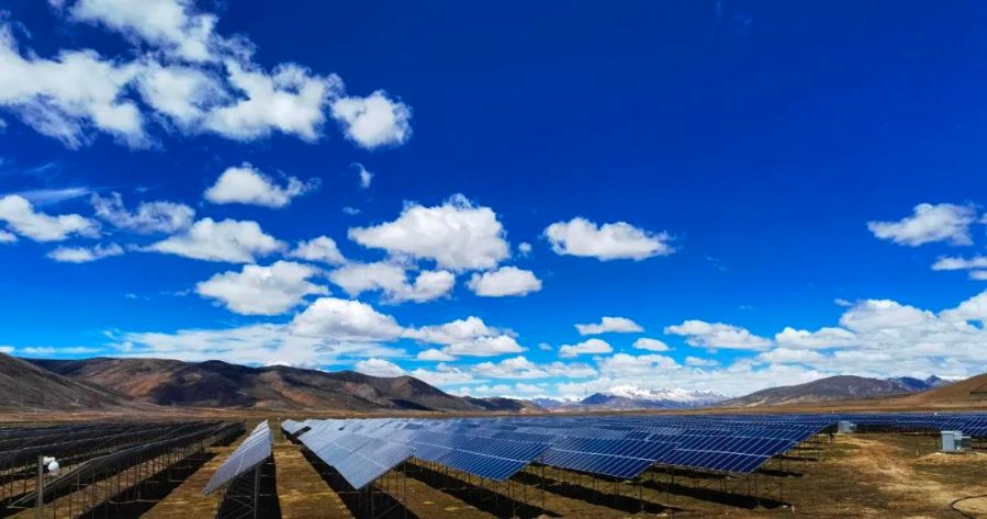 三峡集团在藏首个集中式光伏项目落地昌都