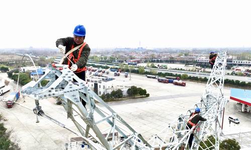 国网商丘供电公司：加快线路改造 服务城市建设