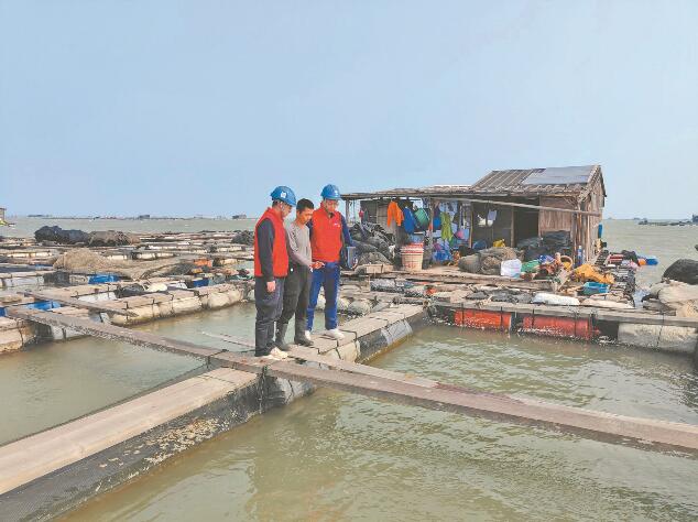 东山县供电公司倾心服务“海上牧场”用电