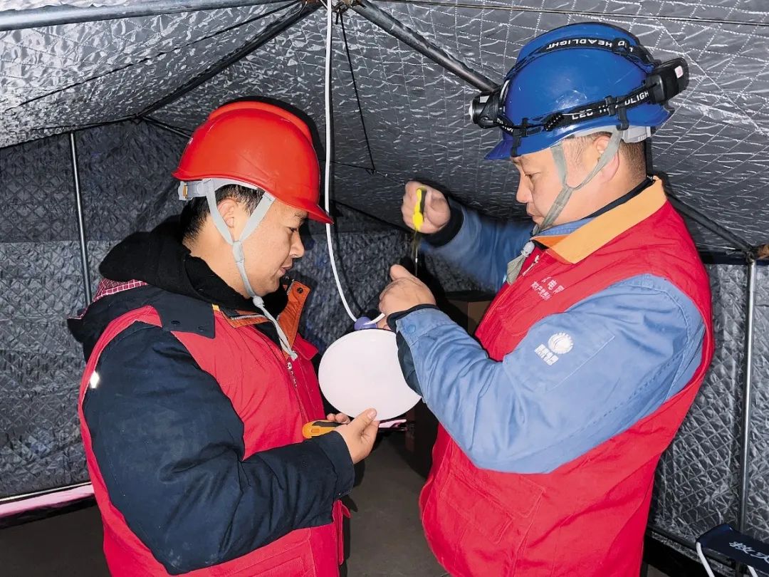 甘肃青海受地震影响客户全部恢复供电