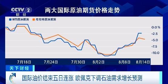 国际原油结束五连涨!国际能源署：四季度全球原油或供过于求