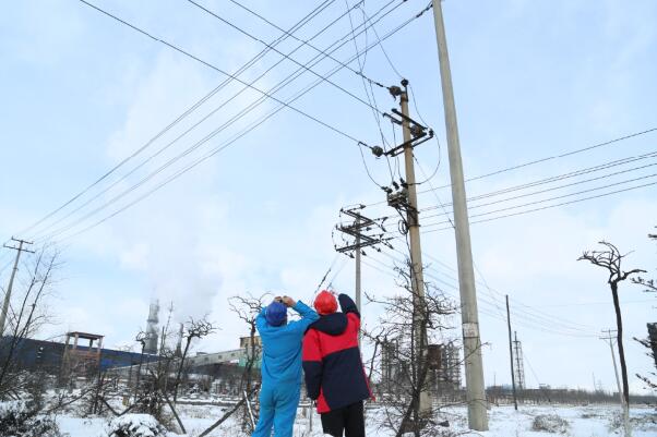 六五四供电分局加强雪天安全管理